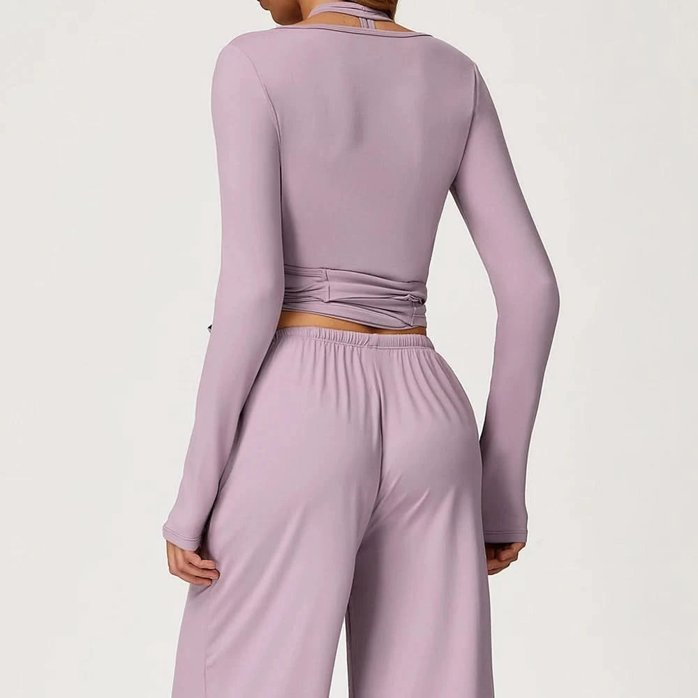 T-Shirt Eveo Contour™ Waist Tie