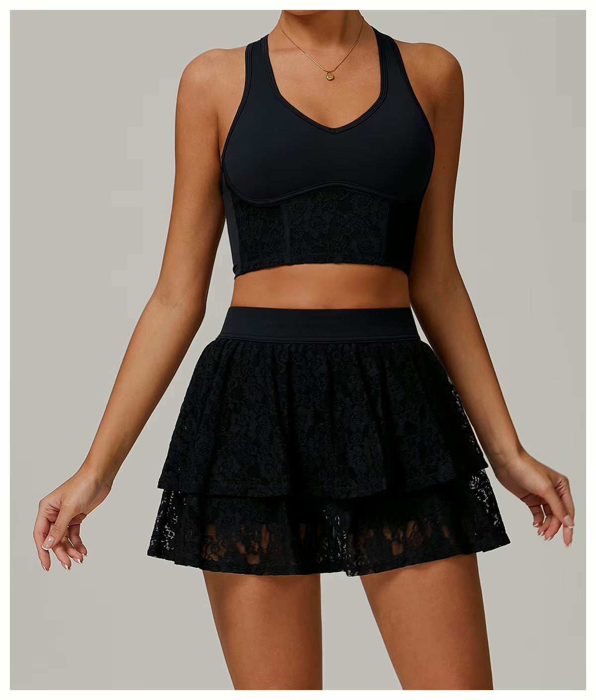 Skirt Lace Detail
