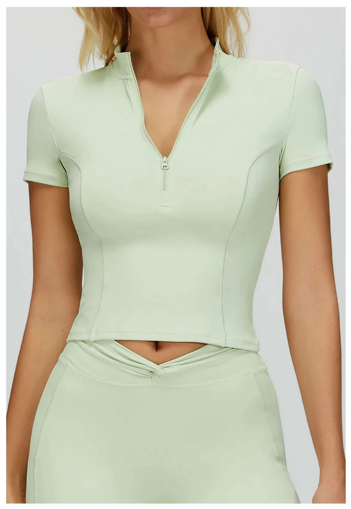 T-Shirt Eveo Contour™ Zip Chest