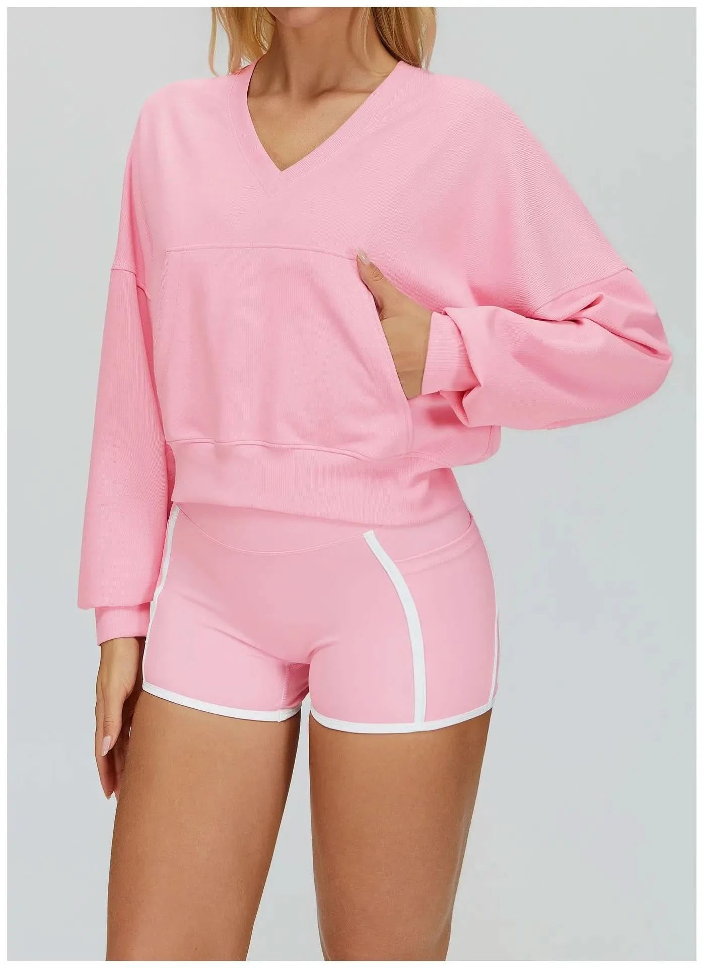 Hoodie Eveo Contour™ V-Neck Fit