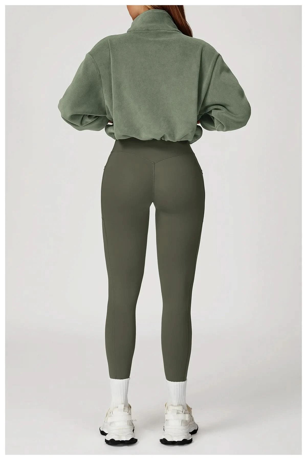 Hoodie Eveo Contour™ Cropped Zip