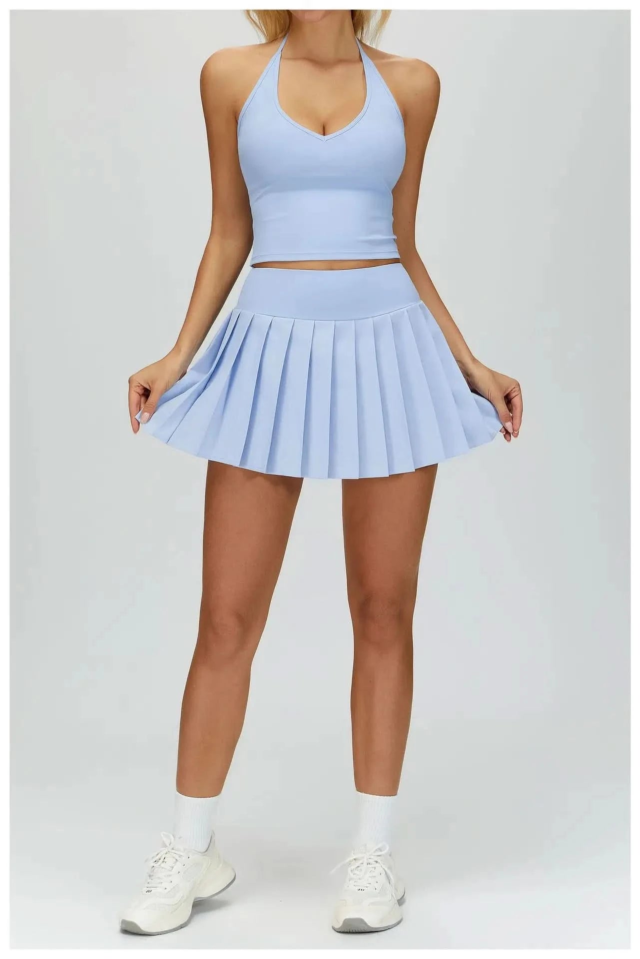 Workout Skirt Eveo Contour™ Wide Pleat Waist