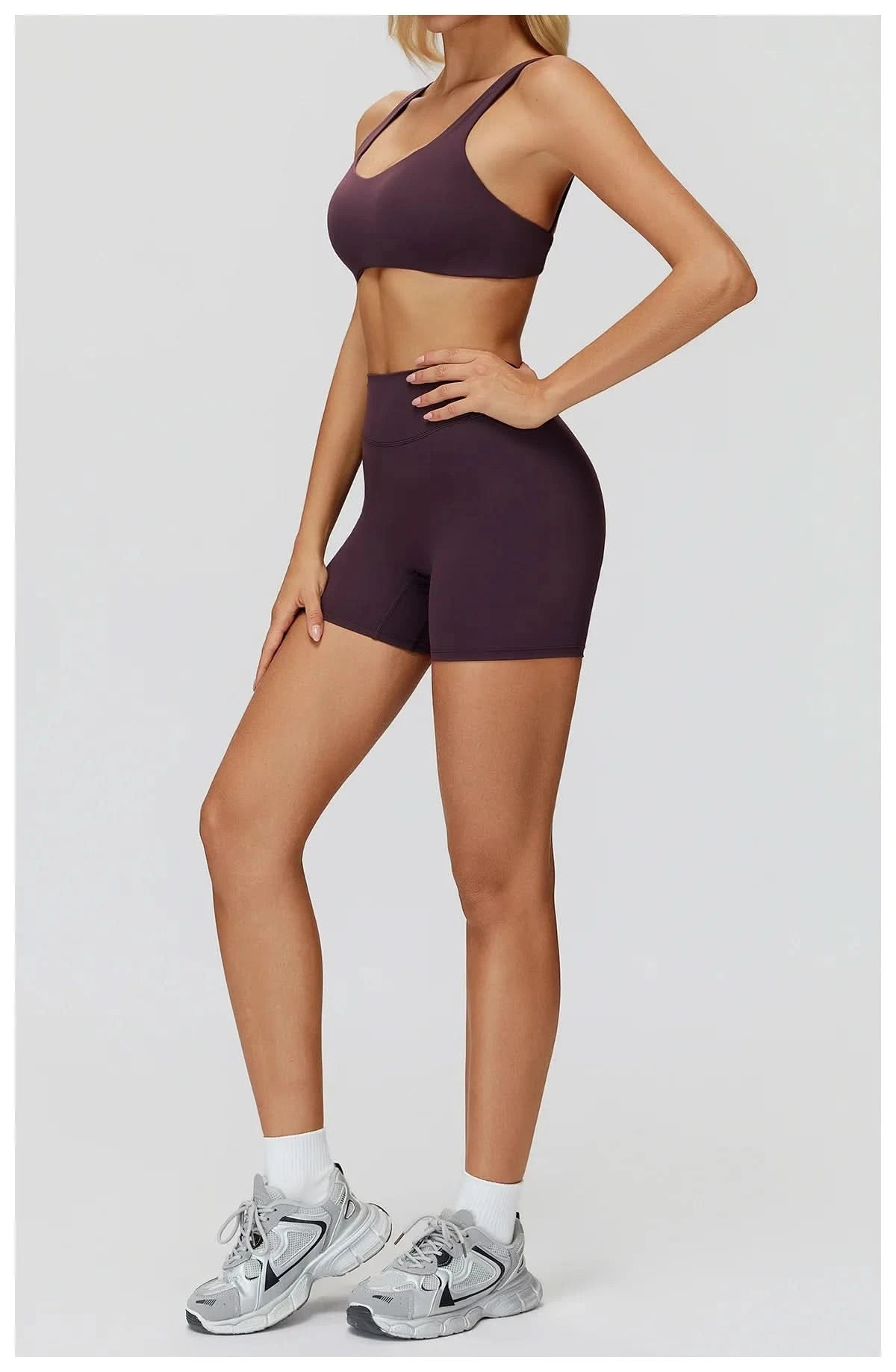 Sports Bra Eveo Contour™ Crossback Grid