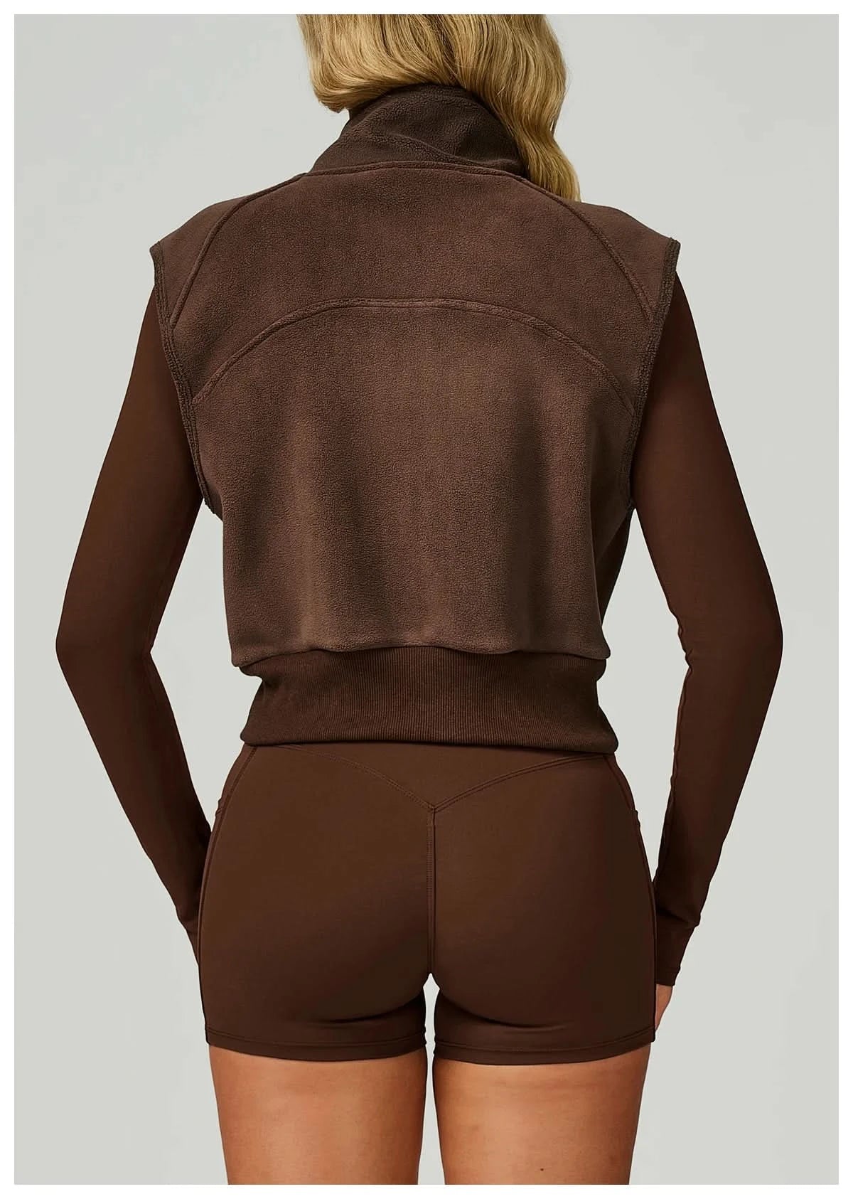 Hoodie Eveo Contour™ Cropped Vest Zip