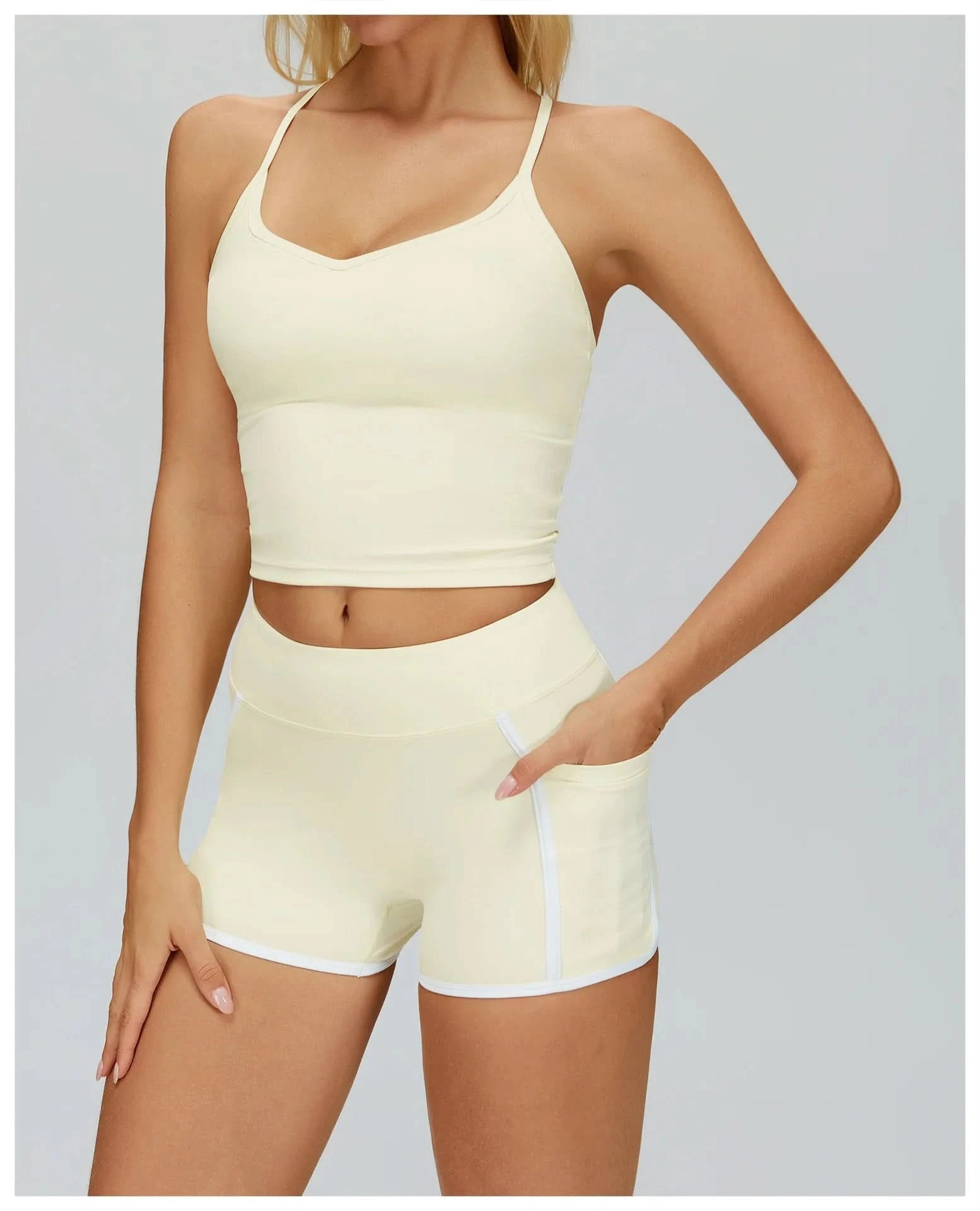 T-Shirt Eveo Pure Form™ X-Back Crop