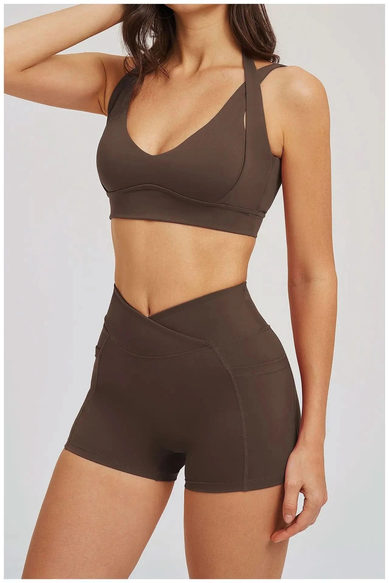 Sports Bra Eveo Sculpt-Form™ Structural Open Back