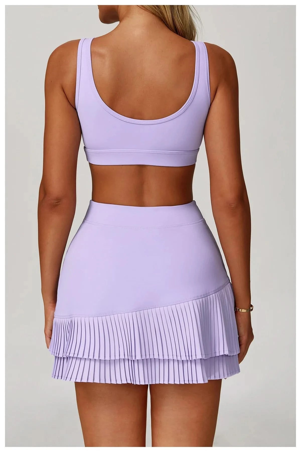 Workout Skirt Eveo Contour™ Pleated Layer