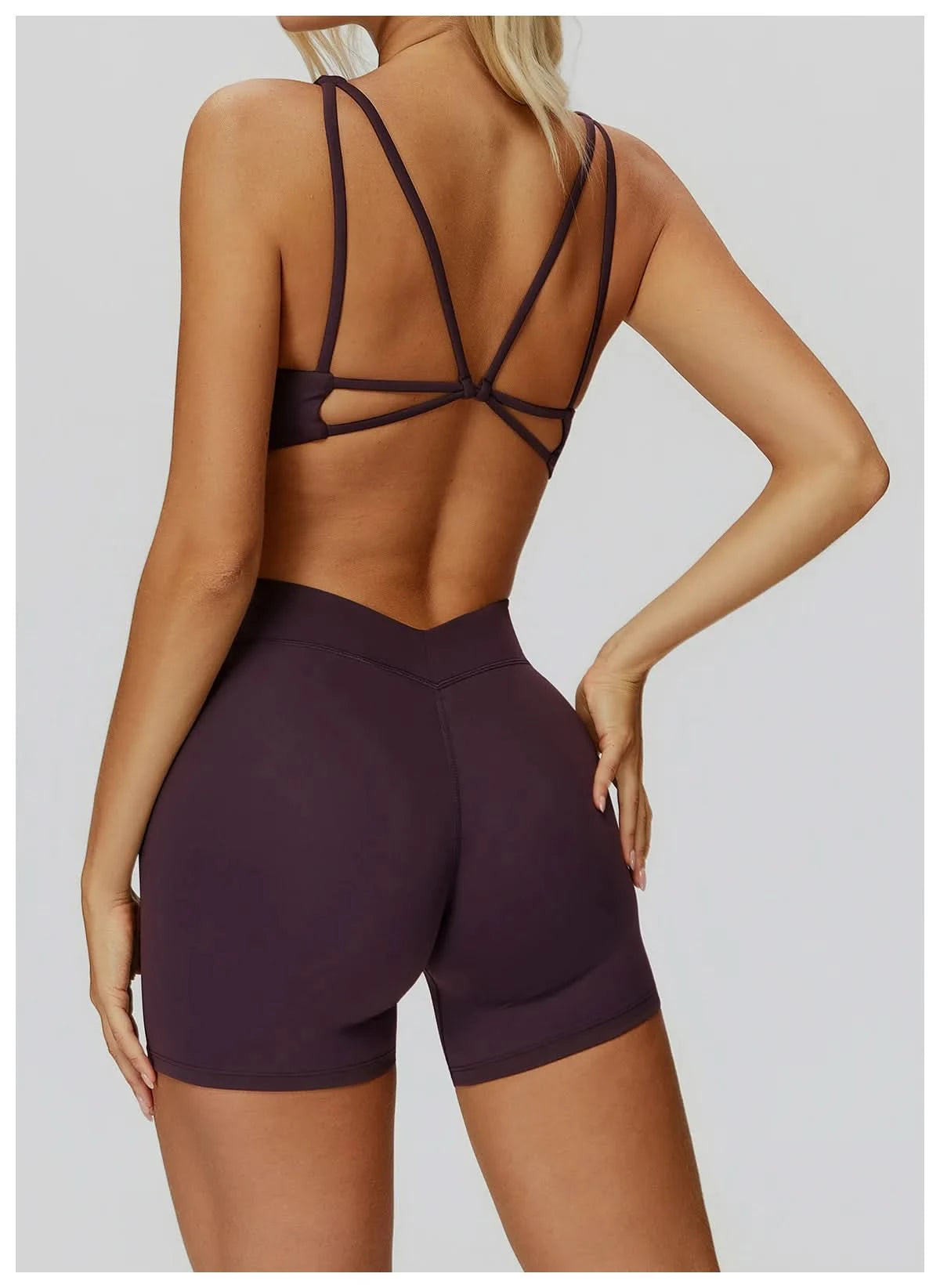 Sports Bra Eveo Contour™ Crossback Grid