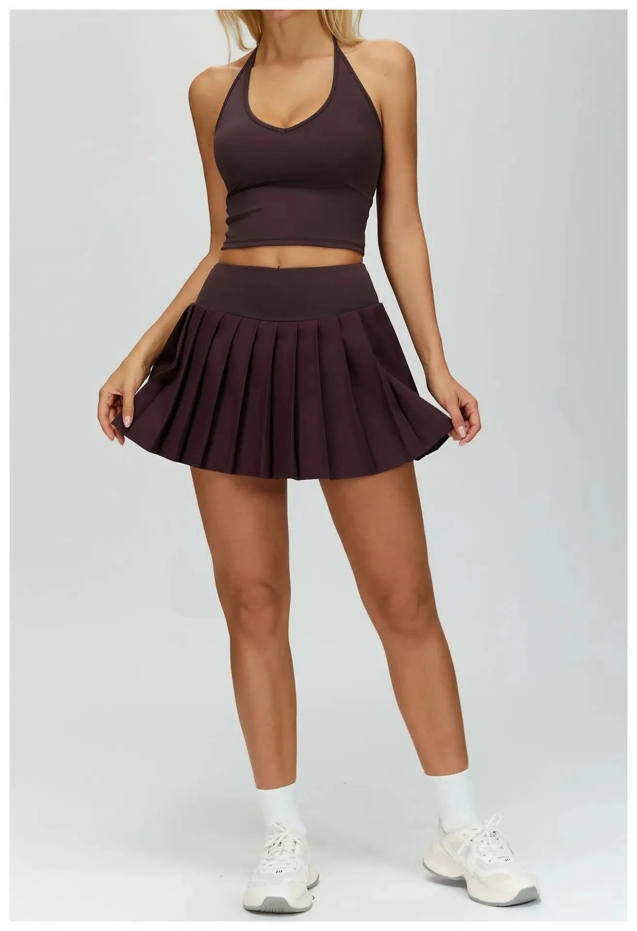 Workout Skirt Eveo Contour™ Wide Pleat Waist