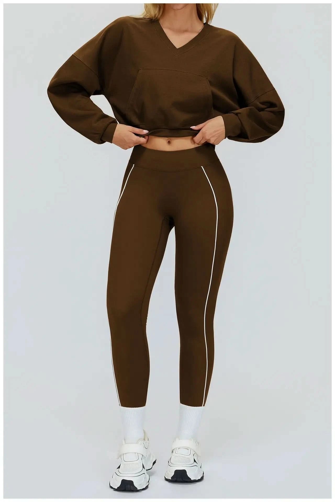 Hoodie Eveo Contour™ V-Neck Fit