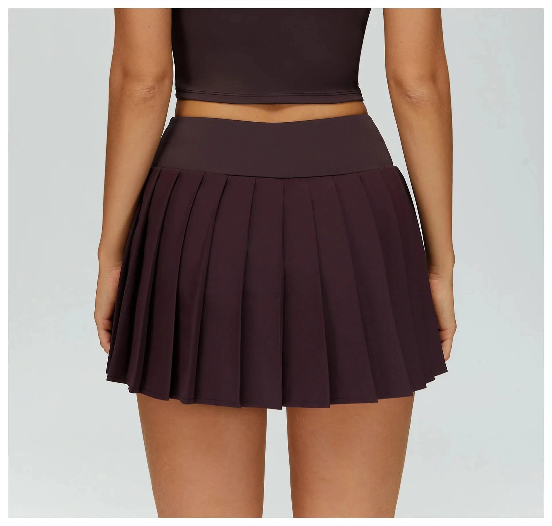 Workout Skirt Eveo Contour™ Wide Pleat Waist