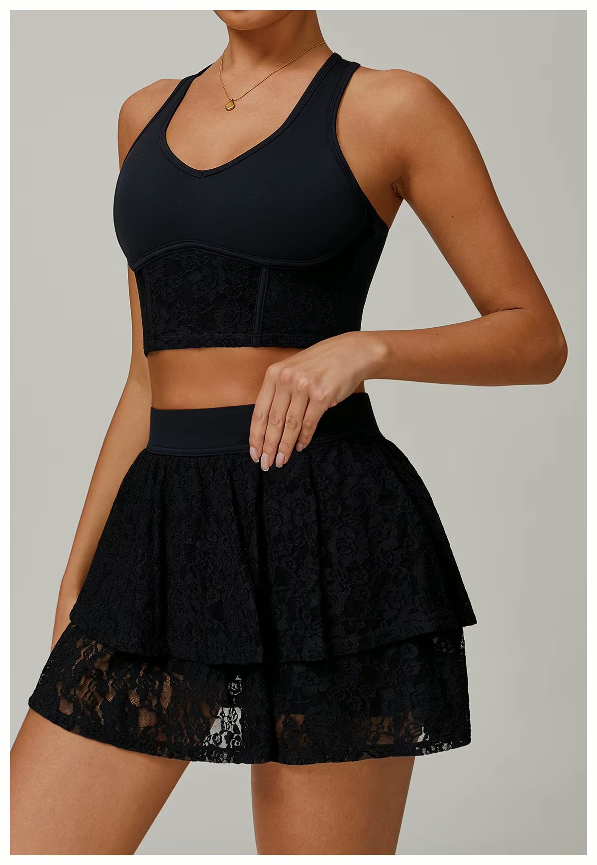Skirt Lace Detail