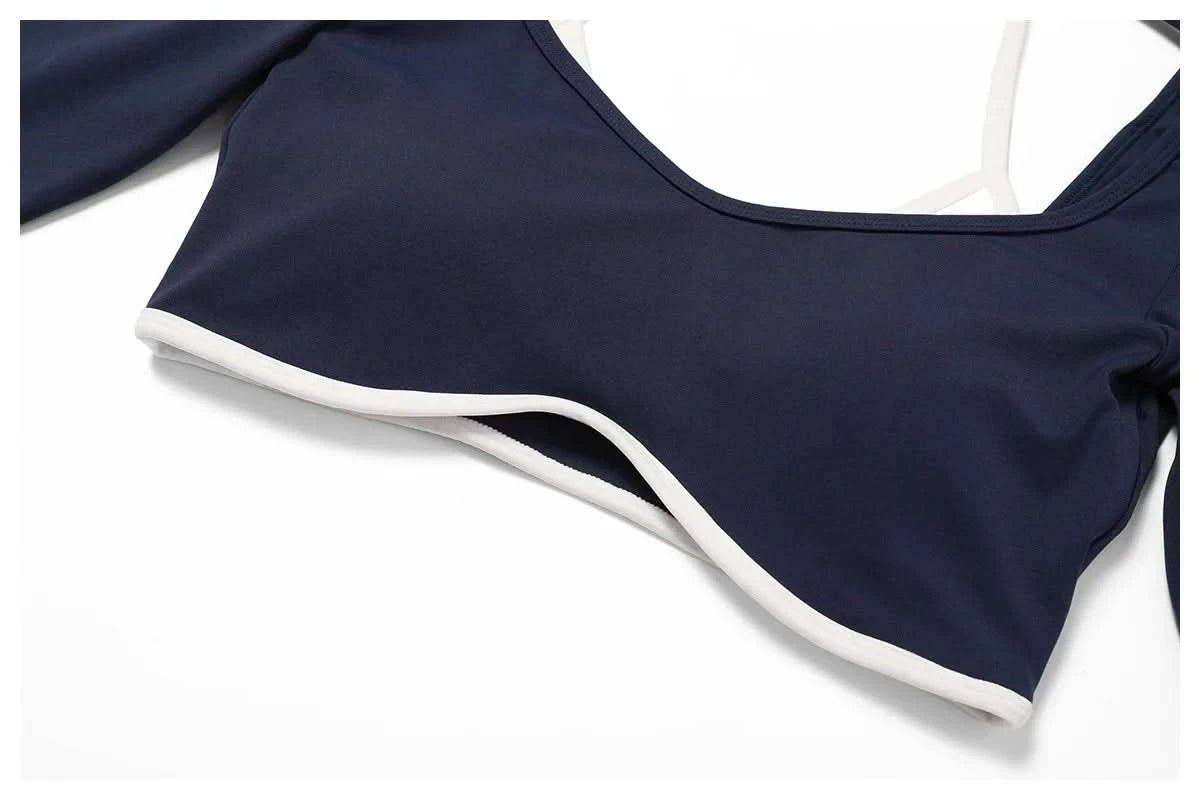 T-Shirt Eveo Contour™ Long Sleeve Contrast