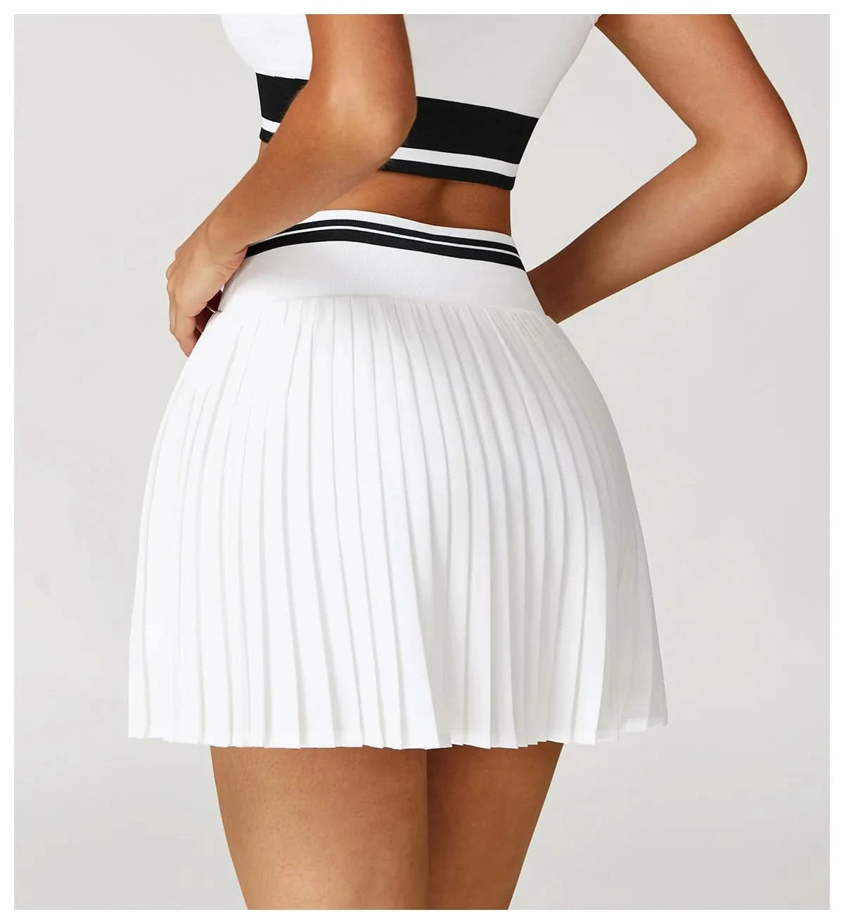 Workout Skirt Eveo Pure Form™ Double Stripe
