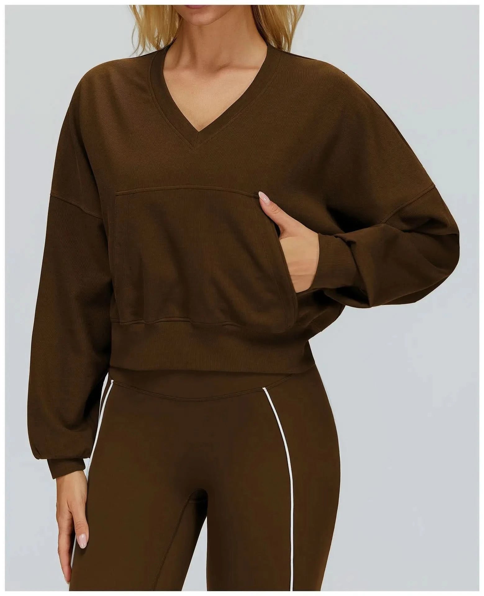 Hoodie Eveo Contour™ V-Neck Fit