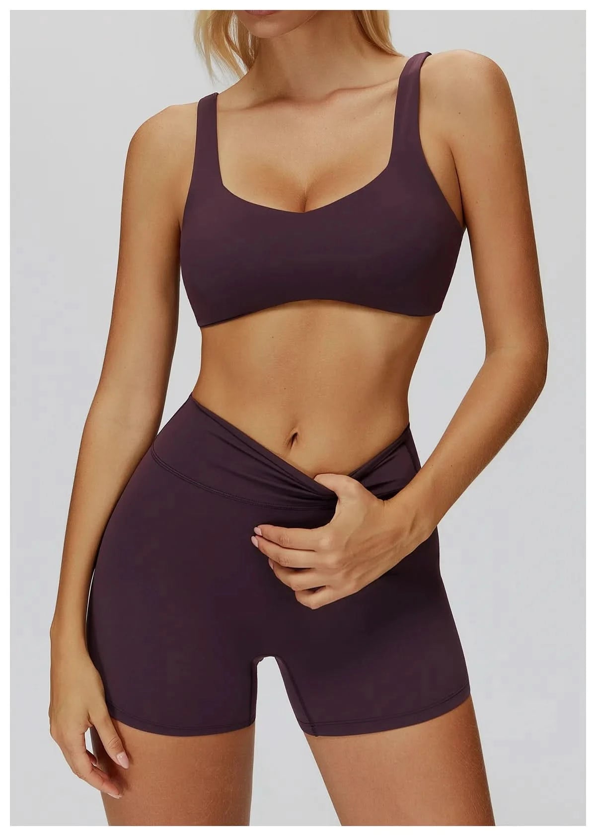 Sports Bra Eveo Contour™ Crossback Grid