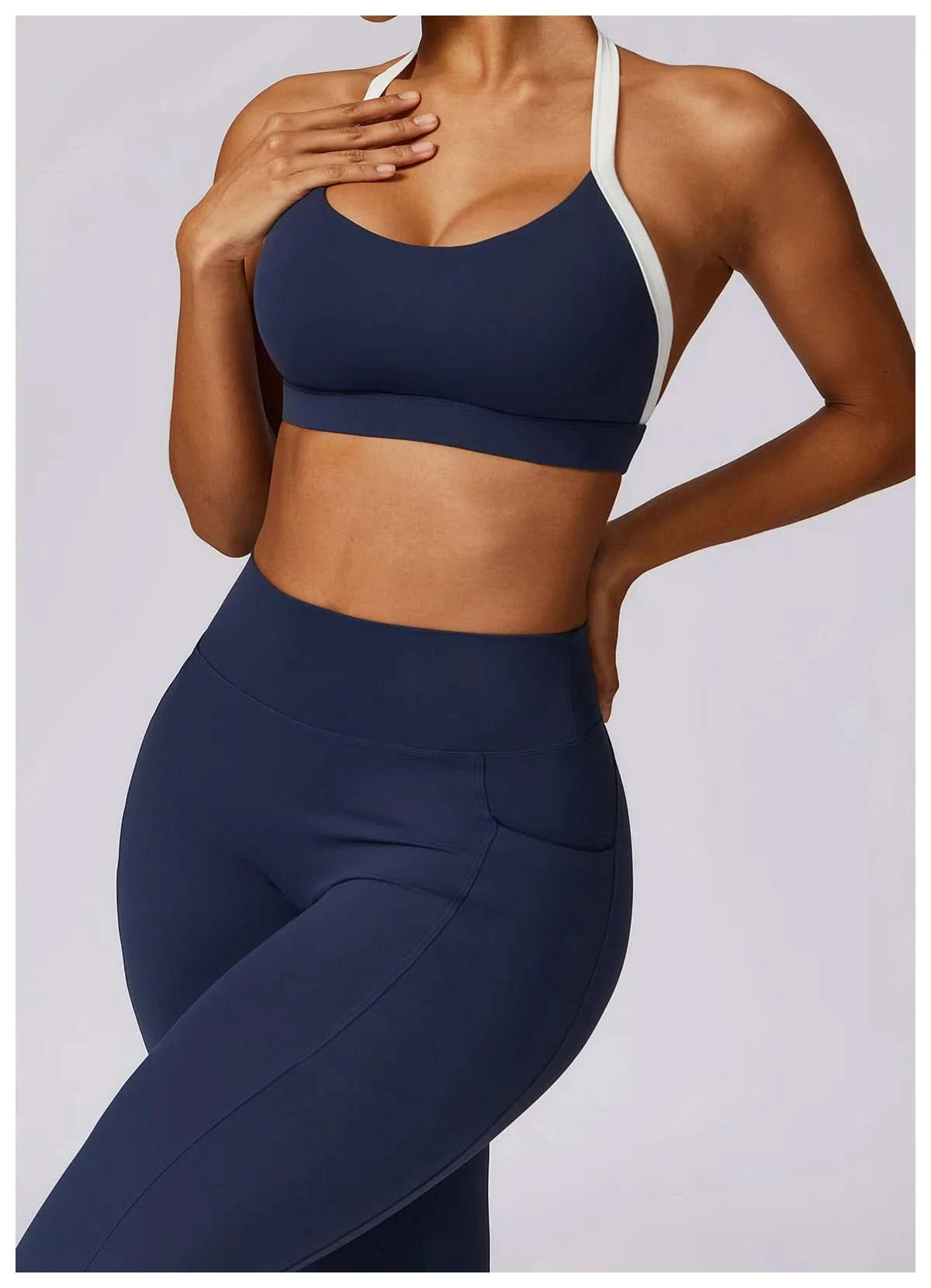 Sports Bra Eveo Pure Form™ Contrast Strap