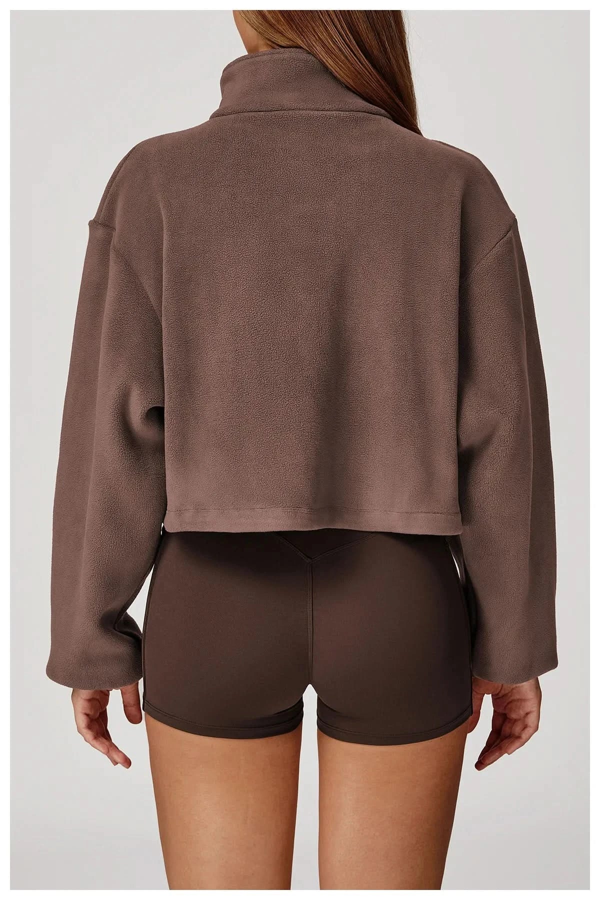 Hoodie Eveo Contour™ Cropped Zip