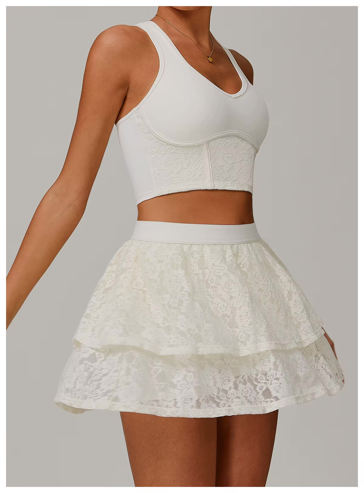 Skirt Lace Detail