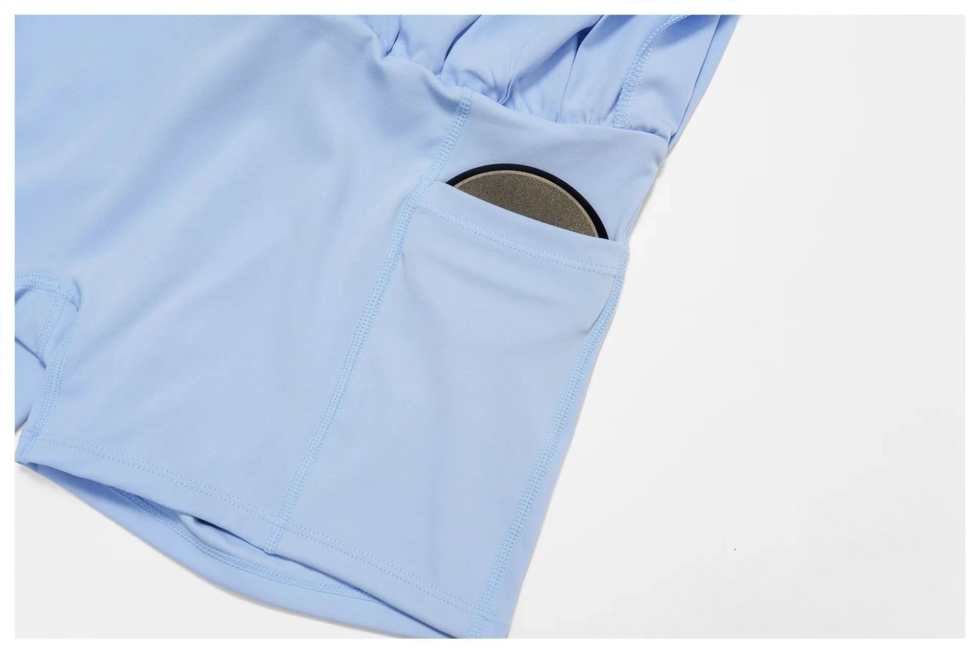 Workout Skirt Eveo Contour™ Wide Pleat Waist