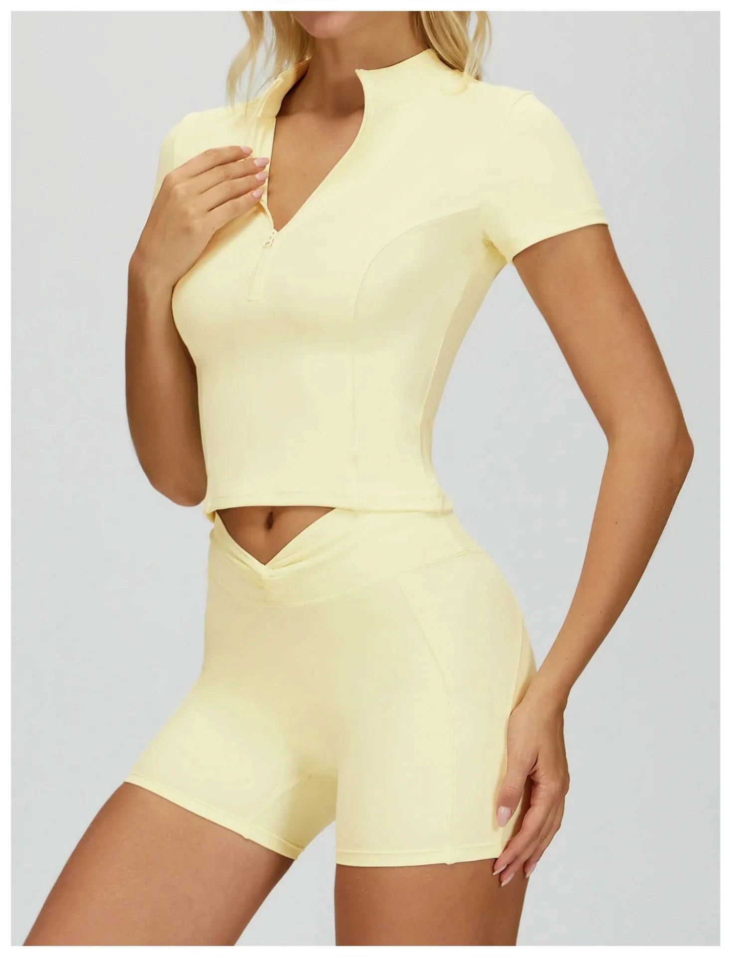 T-Shirt Eveo Contour™ Zip Chest